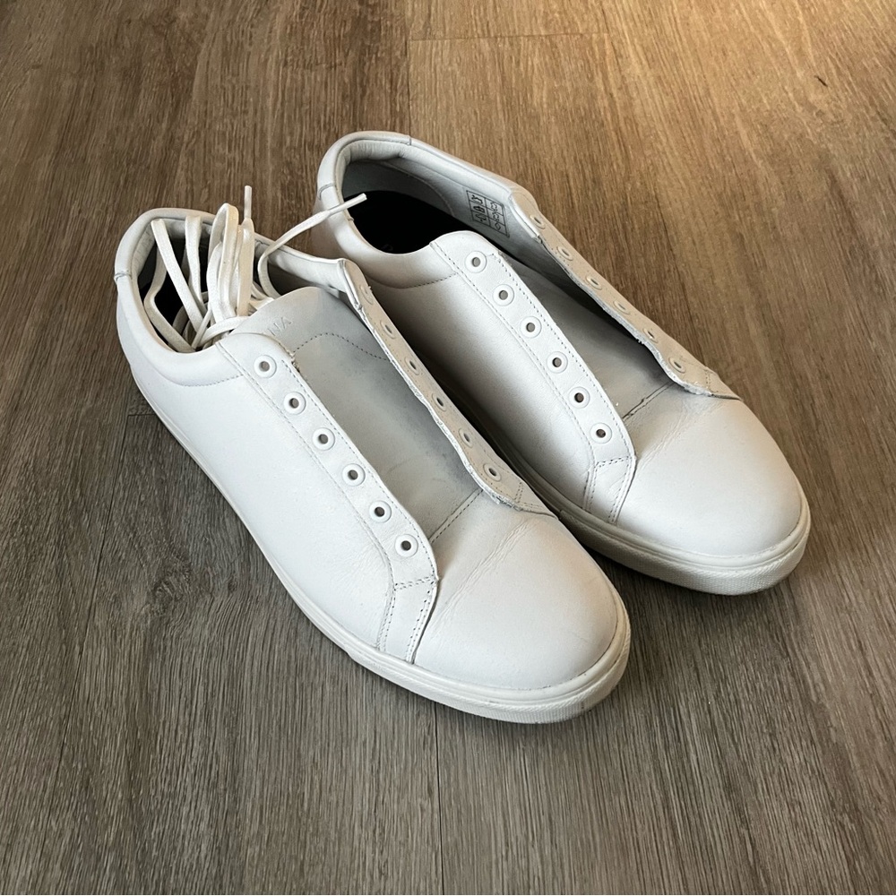 Men’s Low Top White Sneaker (Patina, Portland Leather Goods)